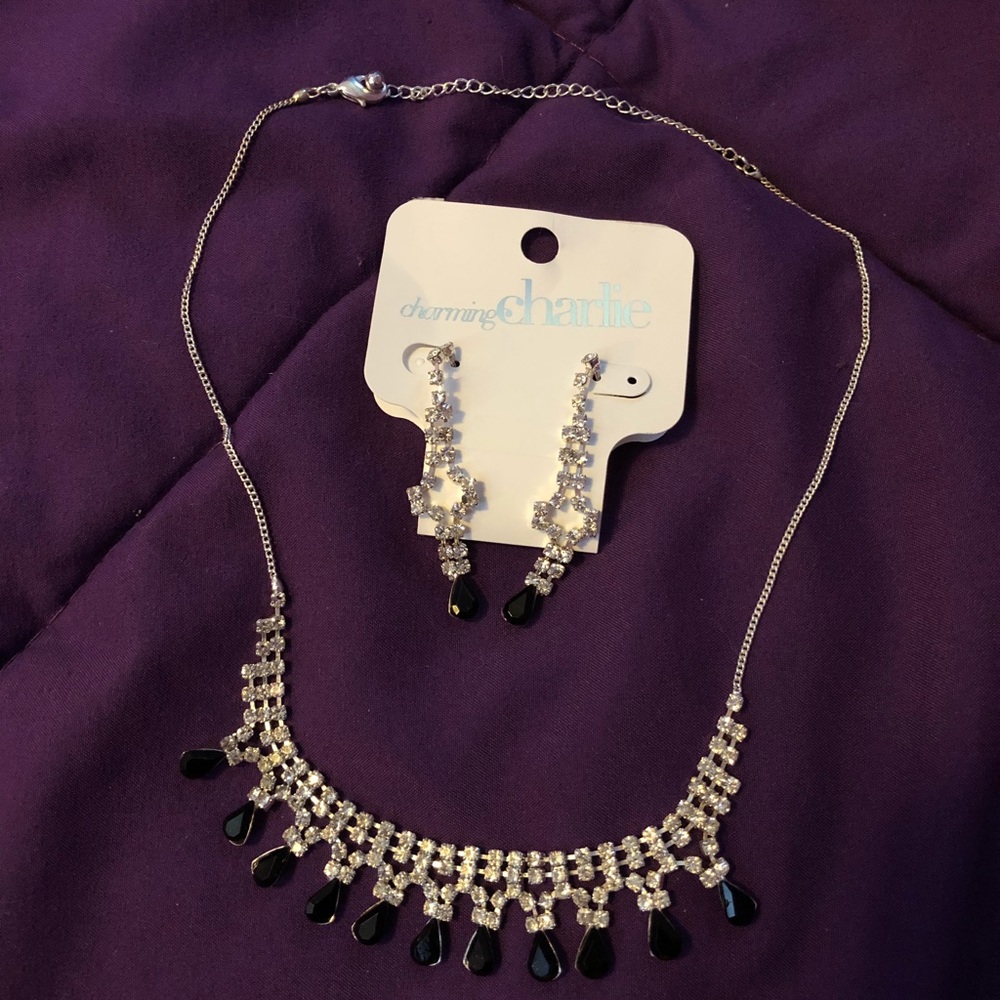 Necklace and Earrings